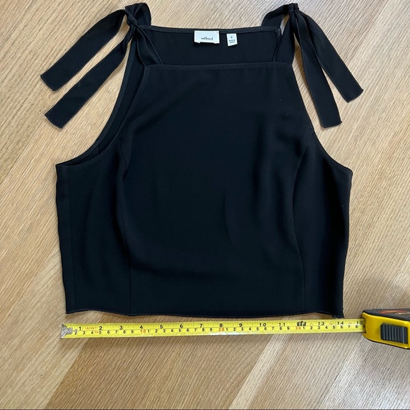 Aritzia Wilfred Cropped Tie Shoulder Tank - Picture 6 of 8